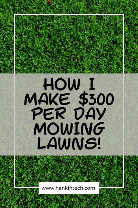 Lawn Business Ideas, Mowing Business, Lawn Mowing Business, Gardening Business, No Mow Grass, Grass Garden, Lawn Care Business, Pulling Weeds, Yard Maintenance