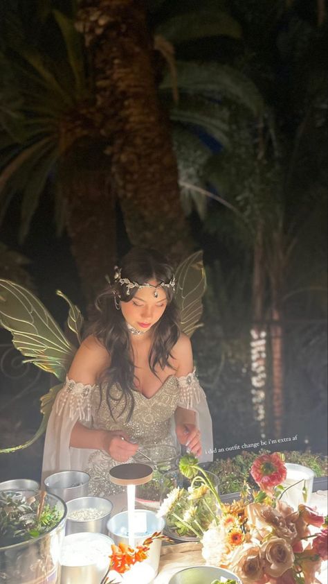 Halloween Garden Fairy Costume, Casual Fairy Costume, Fairy Garden Costume Halloween, Museum Of The Weird, Forest Fairy Costume Halloween, Wood Fairy Costume Women, Fairy Birthday Outfit Ideas, Garden Fairy Outfit Aesthetic, Fairy Party Outfit Costume Ideas