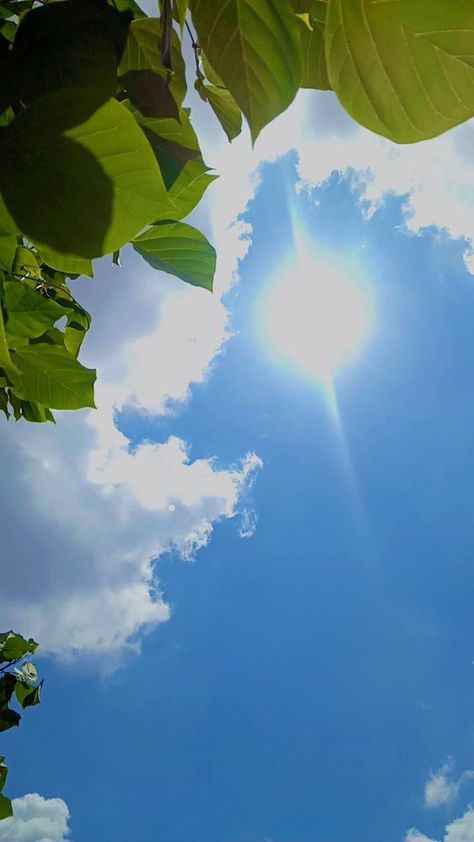 Sky Clear Skies Aesthetic, Sunny Asethic, Sunny Aesthetic Sky, Sunny Sky Photography, Clear Blue Sky Aesthetic, Clear Sky Wallpaper, Sunny Sky Aesthetic, Clear Sky Aesthetic, Sun Shining Through Clouds