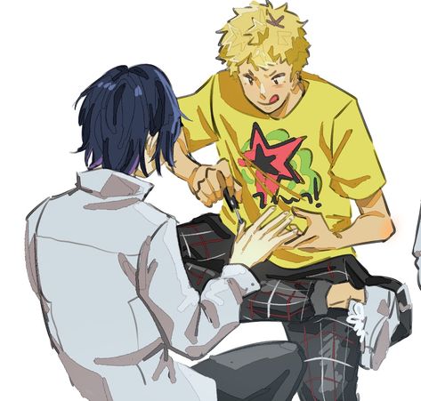 Tumblr, Persona 5 Ann, Ryuji Sakamoto, Persona Five, Persona 5 Anime, Fox Boy, S Nails, 5 Anime, True Art