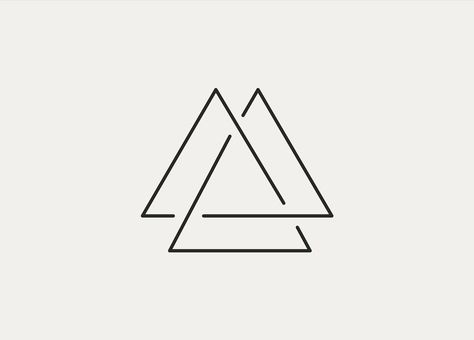 Two Triangles Tattoo, 2 Triangle Tattoo, Triangles Tattoo Design, Two Triangle Tattoo, 3 Triangles Tattoo, Geometric Small Tattoo, Geometric Triangle Tattoo Design, Friendship Tattoos Men, Triangle Logo Ideas