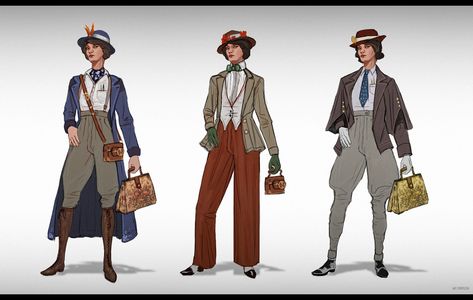 1920s Journalist Costume, 1920s Fantasy Fashion, 1950 Character Design, 1920s Women Fashion, 1920 Female Fashion, 1930 Character Design, 1930s Character Art, Roaring 20s Character Design, 1920s Working Women