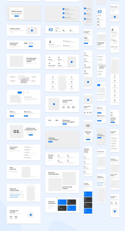 Discover the power of a reviews and messaging platform desig Figma Wireframe Kit, Mobile Wireframe, Wireframe Web, Website Layout Template, Desain Ux, Wireframe Mobile, Wireframe Website, Ui Ux 디자인, Wireframe Design