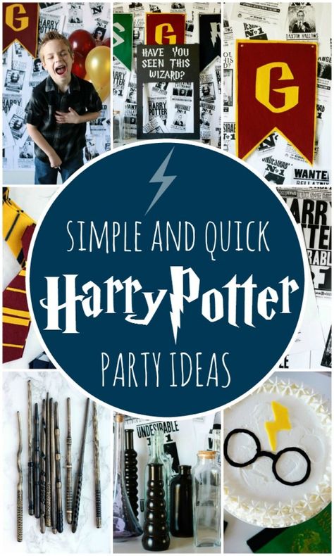 Harry Potter Birthday Party Easy Harry Potter Party Ideas, Harry Potter 11th Birthday Ideas, 9 Birthday Party Ideas, Harry Potter Party Activities, Harry Potter 1st Birthday Boy, Harry Potter Birthday Party Ideas Kids, Harry Potter Birthday Banner, Hogwarts Birthday Party, Harry Potter Motto Party