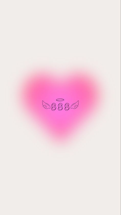 Heart Aura Wallpaper With Quote, Pink 888 Wallpaper, 888 Pink Wallpaper, Pink Heart Quotes, Pink 444 Wallpaper, Angel Number 888 Aesthetic, Angle Numbers Wallpaper Aesthetic, 777 Aesthetic Wallpaper, 888 Wallpaper Aesthetic Angel Number