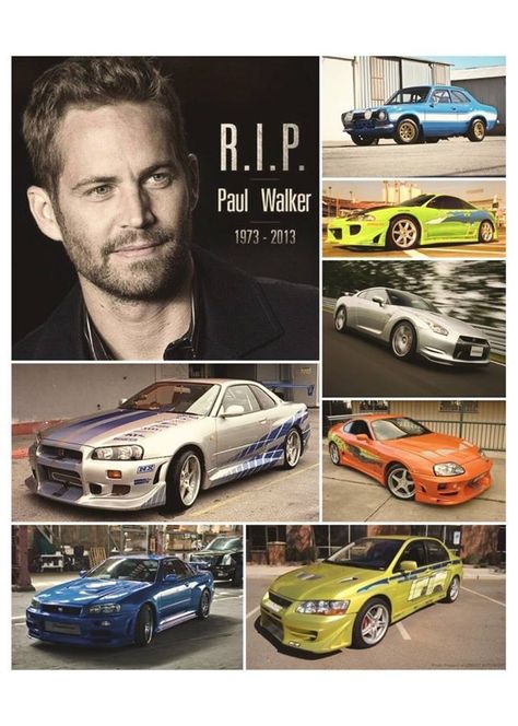 All of Brian O'Conner's cars throughout F&F.                                                               Rest In Peace Paul Walker Brian O'conner Car, Brian O'conner, Paul Walker Supra, Paul Walker Car, To Fast To Furious, Paul Walker Tribute, Furious Movie, Rip Paul Walker, Mobil Drift