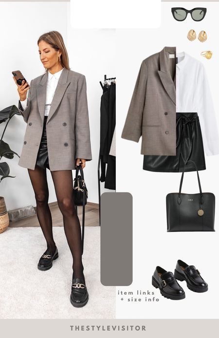 Formal Chic Outfit Women, Outfit Inspo Fall Business Casual, Looks With Loafers Women, A Week Of Office Outfits, Business Modern Outfit, Corporate Cool Outfit, Loafer Styling Outfit, Mokasinke Outfit, Office Manager Outfits Women