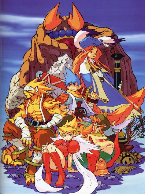 Breath Of Fire 3, Final Fantasy Tattoo, Hyung Tae Kim, Breath Of Fire, Playstation Consoles, Playstation Portable, Gamers Anime, Capcom Art, Different Art Styles
