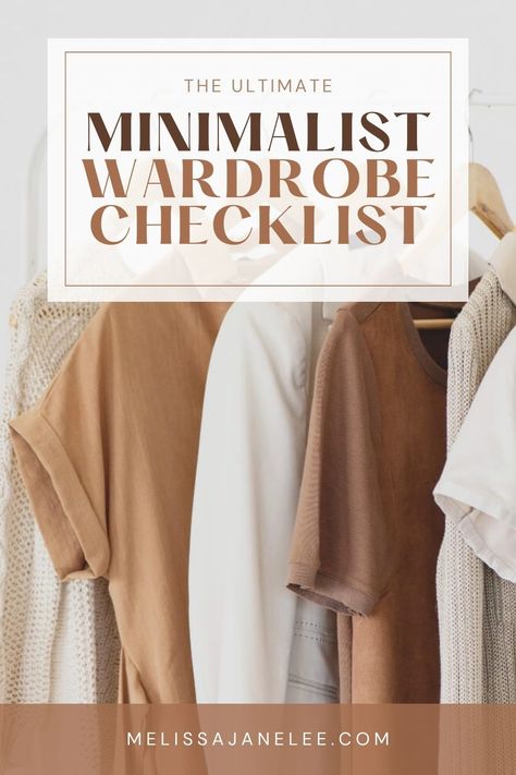 neutral colored clothing on a rail How To Dress Like A Minimalist, Capsule Neutral Wardrobe, Minimalist Closet Women, Soft Minimalist Outfit, Mom Minimalist Wardrobe, Minimize Closet Minimalist Wardrobe, Minimalist Fashion For Women, Minimalist Outfit Dress, Minimalist Classic Fashion