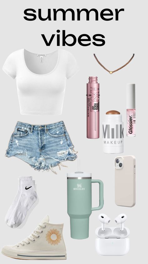 Cute Sporty Outfits, Outfit Inspo Casual, Cute Nike Outfits, Casual Preppy Outfits, Summer Outfits For Teens, Cute Lazy Day Outfits, Trendy Outfits For Teens, Casual Day Outfits, Cute Lazy Outfits