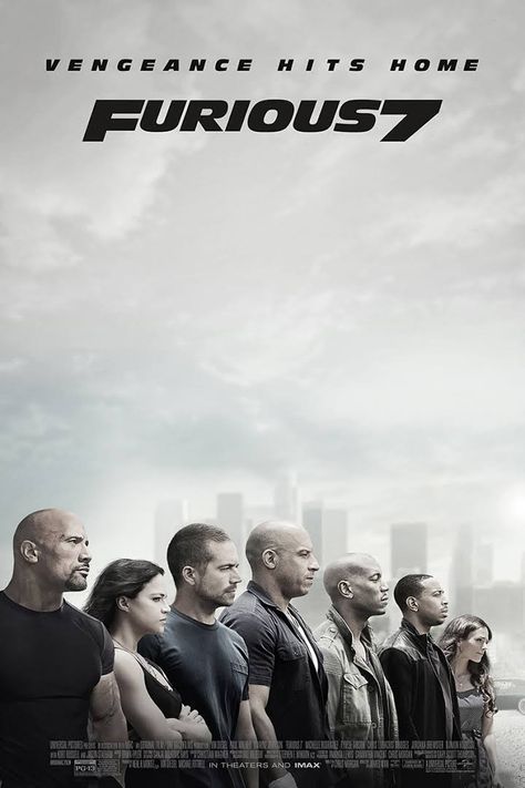 10) This is by far my favourite movie of all time and will always remain there. It was emotional and got me in my feels because of the loss of Paul Walker, but he will forever have a spot in all of our hearts. Vin Diesel, Vin Diesel The Rock, Furious 7 Movie, Lucas Black, Furious 7, Zombie Land, Furious Movie, Film Trailer, Bon Film