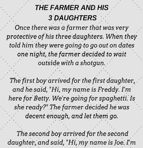 THE FARMER AND HIS DAUGHTERS-A SHORT FUNNY STORY - Trending Stories, News, Entertainment, Health, Funny & Celebrity buzz Humour, Funny Moral Stories, Short Love Stories To Read, Humour Stories, Short Moral Stories In English, Funny Stories In English, Moral Short Stories, Short Love Stories, Cute Short Love Story