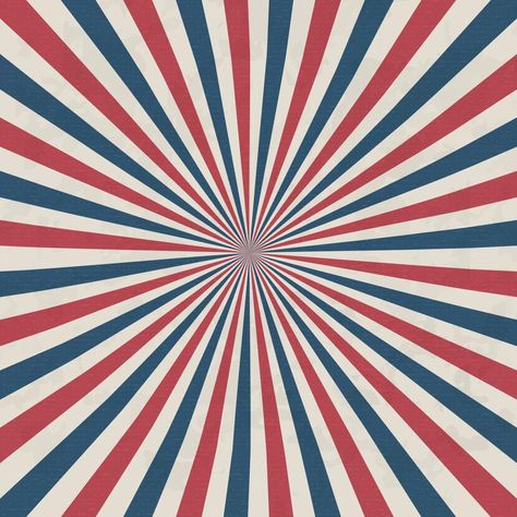 United States Independence Day 4th of July or Memorial Day background. Retro grunge patriotic vector illustration. Concentric stripes in colors of American flag. 4th Of July Illustration, Memorial Day Background, American Flag Illustration, July Background, Flag Illustration, Ad Ideas, American Flag Background, Background Retro, 4th July Crafts