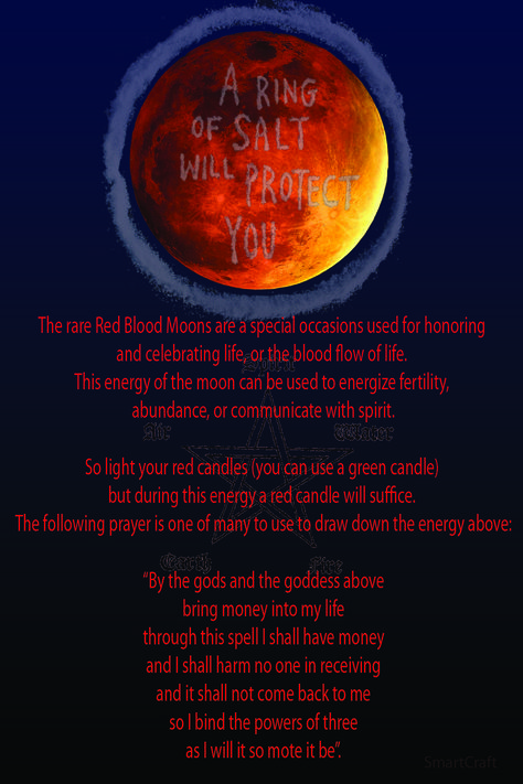 Moon Magick P16 October: Blood Moon  The Blood Moon is sometimes called the Falling Leaf or Hunter's Moon. It is a Moon of new goals, potection, resolution, and spirituality. The night of the Blood Moon is a great time for divination of any kind. At this time of the year, all of nature is making ready for the winter. Animals that hibernate are gathering the last scraps of food. Birds are heading south. Nature, Red Moon Ritual, Red Moon Meaning, Blood Moon Rituals, Blood Moon Lunar Eclipse, Blood Magick, Blood Moon Eclipse, Falling Leaf, Moon Meaning