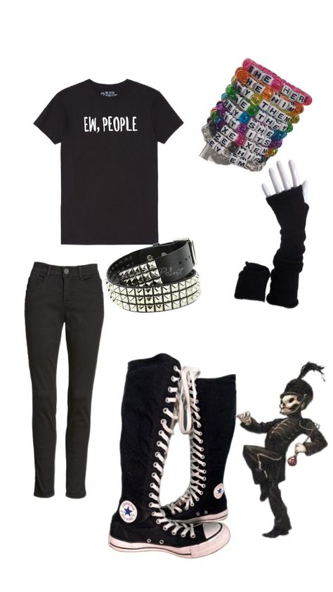 emo outfit!!1!1!!1 Gender Neutral Emo Outfits, Emo Outfits Polyvore, Emo Nite Outfit, Emo Girl Clothes, Midwestern Emo Outfit, Emo Y2k Outfits, Emo Outfits 2000s, Emo Cloth, Emo Clothes For Girls