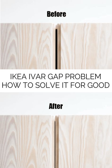 Ikea Ivar Alcove, Ikea Ivar Door Hack, Ikea Cabinet Fronts Hack, Ikea Hack Ivar Cabinet, Ivar Hack Cabinets, Ikea Hacks Ivar Cabinet, Ikea Ivar Cabinet Painted, Ivar Ikea Office, Ikea Ivar Built In Hack