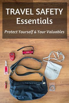 Hope for the best, prepare for the worst by protecting yourself and your valuables with these travel safety products. Beach Travel Essentials, Packing Essentials List, Travel Bag Essentials, Vera Bradley Travel Bag, Weekend Travel Bag, Travel Bag Organization, Travel Essentials For Women, Travel Gadgets, Safety Gear