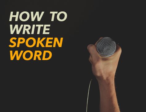 If you’ve never written spoken word before, you might feel overwhelmed, unsure where to start. But this type of writing isn’t as foreign as you might think. Spoken Words Poetry, How To Write Slam Poetry, How To Write Spoken Word Poetry, Storytelling Tips, Word Poetry, Poetry Prompts, Spoken Word Poetry, Poetry Ideas, Teaching Poetry