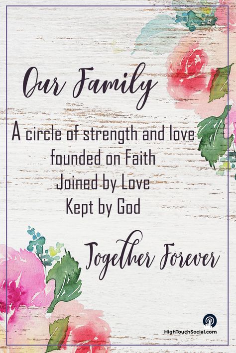 Our family is a circle of strength and love, founded on faith, joined by love, kept by God, together forever. Love Our Family Quotes, Inspirational Family Quotes And Sayings, Love You Family, Love My Family Quotes Happiness, Bible Verse For Family Love, My Family Is Everything Quotes, Family Scripture Quotes, Our Family Quotes, Family Strength Quotes