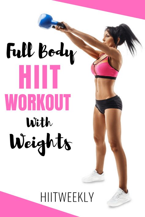 Get your sweat on with this 1000 calorie full body HIIT workout with weights. Nothing burns more calories than a weights HIIT workout. #fullbodyhiit #hiitwithweights Hiit With Weights, Hiit Workouts With Weights, Beachbody Workout, Workout With Weights, 1000 Calorie, Full Body Hiit, Hitt Workout, Band Exercises, Hiit Workout At Home