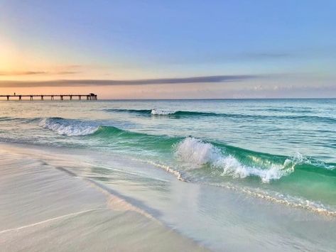 Horizontal Beach Wallpaper, Horizontal Summer Wallpaper, Horizontal Beach Aesthetic, Ocean Horizontal, Moon On The Water, Sunrise Pictures, Summer Scenes, Waves Wallpaper, Beach Wallpaper