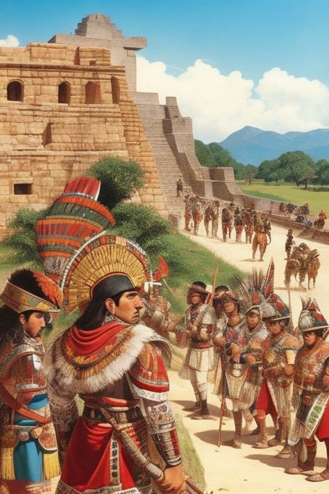 The Spanish Conquest of the Aztec Empire (1519-1521): Hernán Cortés's conquest of the Aztec civilization in Mexico marked a significant event in the history of exploration and colonization. - Success Navigator Mexico, History, Fantasy Country, Aztec History, Spanish Empire, Aztec Civilization, Aztec Empire, The History, Chakra