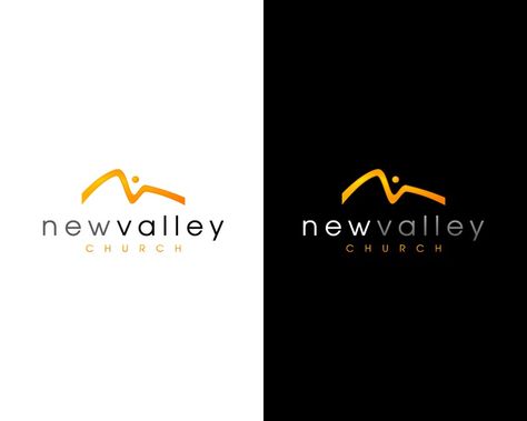 Logos, Valley Logo, Church Logo Design, Church Branding, Logo Desing, Church Logo, Professional Logo, Logo Maker, Logo Design Contest