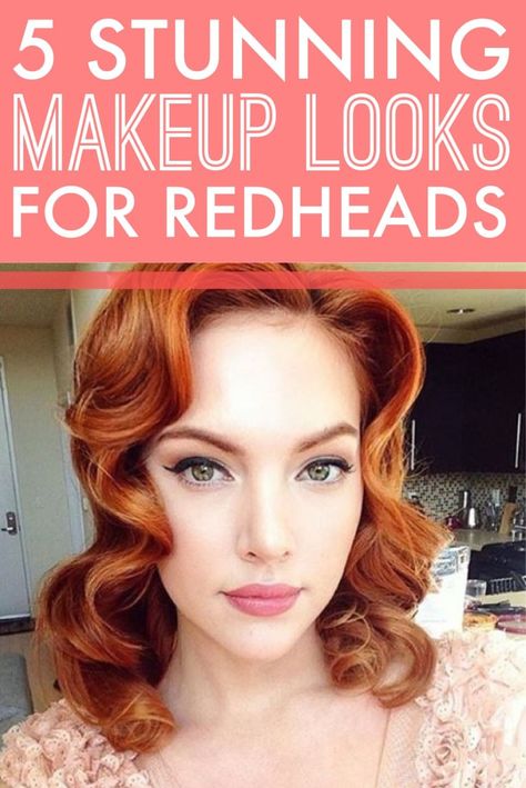 5 Stunning Makeup Looks For Redheads - Society19