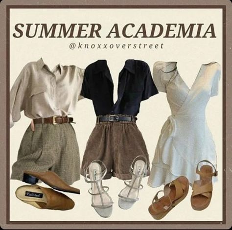 I am in LOVE with the dress on the right!! : findfashion Comfortable Elegant Outfits, Academia Summer Outfit, Light Academia Outfits, Dark Academia Clothes, Academia Aesthetic Outfit, Academia Clothes, Dark Academia Outfits, Wool Leggings, Dark Academia Outfit