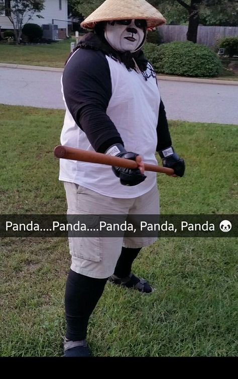 Probably the best costume I've ever put together. #KungFuPanda #DragonWarrior Kung Fu Panda Costume Diy, Panda Costume Diy, Kung Fu Panda Costume, King Fu Panda, Panda Costumes, Best Costume, Halloween 2024, Holloween Costume, Dragon Warrior