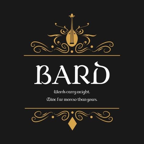 Dark Bard Aesthetic, Bard Magic, Grow Aesthetic, Bard Aesthetic, Quotes Fighting, Fighter Quotes, Half Elf Bard, Tiefling Bard, The Bard