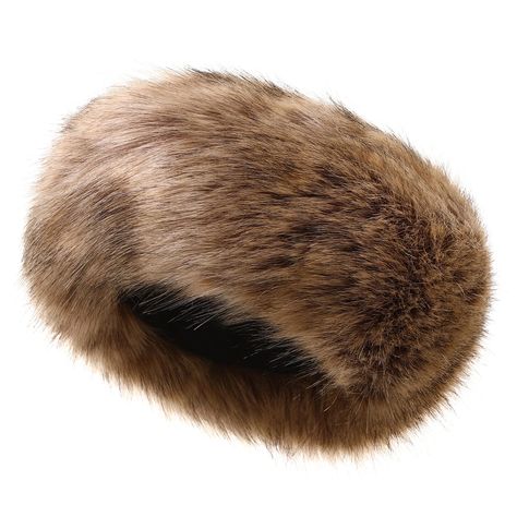 PRICES MAY VARY. Faux fur Imported Elastic closure Hand Wash Only 100% Brand New & Premium Quality! Material: High quality Faux Fox fur. Inside: Lined with soft warm fleece. Effectively protects against frost, warm for cold weather and any outdoor sport. Great gift idea for cold winter. Size: Length:27’’ total in circle,Width:4’’. One size fits all. Headband is adjustable with elastic band Care: Hand washing, dry clean. Due to shipping squeeze, please shake it when you get it to make the fur flu Preppy Birthday Gifts, Free People Hat, Headband Winter, Faux Fur Headband, Bachelorette Vacation, Headband Hat, Winter Headband, Festival Birthday, Fur Headband