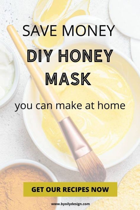Diy Honey Mask, Mask Recipes, Saving Money Diy, Mask For Dry Skin, Honey Mask, Honey Face Mask, Declutter Home, Honey Benefits, Honey Face