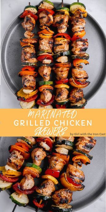 Chicken Skewers Marinade, Best Grilled Chicken Marinade, Chicken Kabob Marinade, Chicken Shish Kabobs, The Best Grilled Chicken, Kabob Marinade, Best Grilled Chicken, Bbq Cookout, Grilled Chicken Kabobs