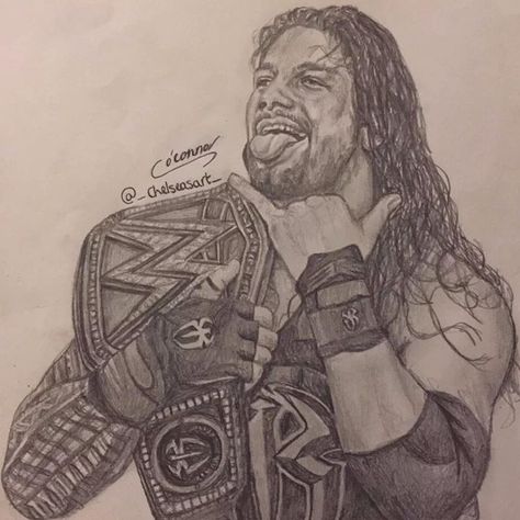 “made by a fan. twitter :- @_chelseasart_” Galina Anoa'i, Roman Reigns Drawing, Roman Empire Wwe, Roman Reigns Logo, Roman Reign, Shield Wwe, Roman Reigns Dean Ambrose, Roman Reigns Wwe Champion, The Shield Wwe