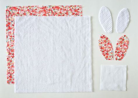 Baby Lovey Sewing Patterns, Bunny Lovey Sewing Pattern Free, Free Baby Lovey Sewing Patterns, Diy Muslin Lovey, Bunny Lovey Pattern Sewing, Muslin Lovey Diy, Diy Lovie Blanket, Diy Lovey For Baby, Diy Lovey Blanket Sewing