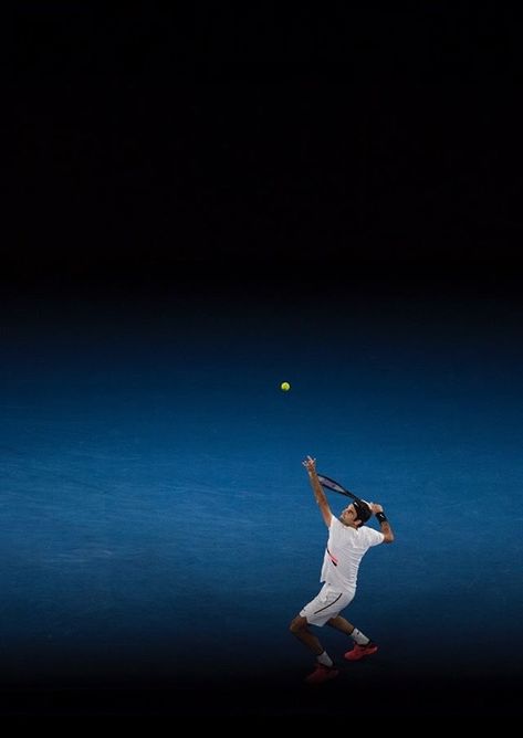 Roger Federer vs Heong Chung (6/1-5/2(A)) - Demi finale AO 2018 - 26 janvier 2018 - Rod Laver Arena - Melbourne Tennis Players, Tennis Motivation, Tennis Posters, Rod Laver Arena, Tennis Photos, Rod Laver, Tennis Games, Tennis World, Roger Federer