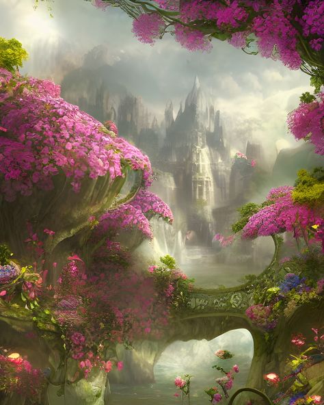 Fantasy Art, Nature, Spring Kingdom, Flower Kingdom, Royale High, Gift For Family, Fantasy World, Gifts For Family, Top Artists