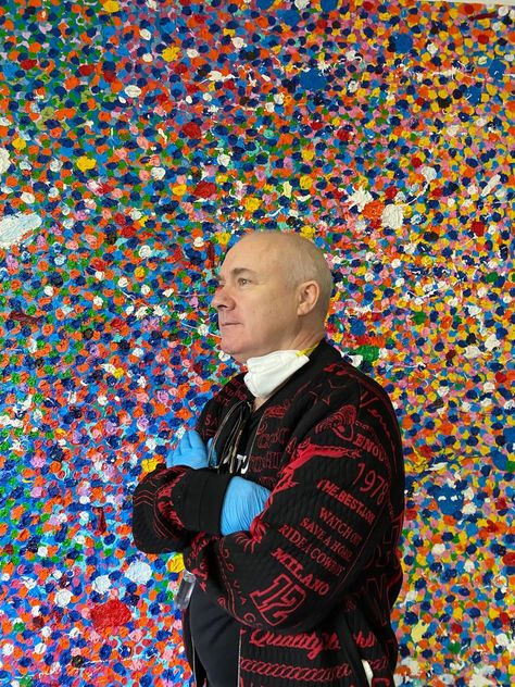 Damian Hirst Art, Damian Hurst, Damien Hurst, Yago Hortal, Damien Hirst Paintings, Damian Hirst, Painting Guitar, Kunstjournal Inspiration, Hirst Arts