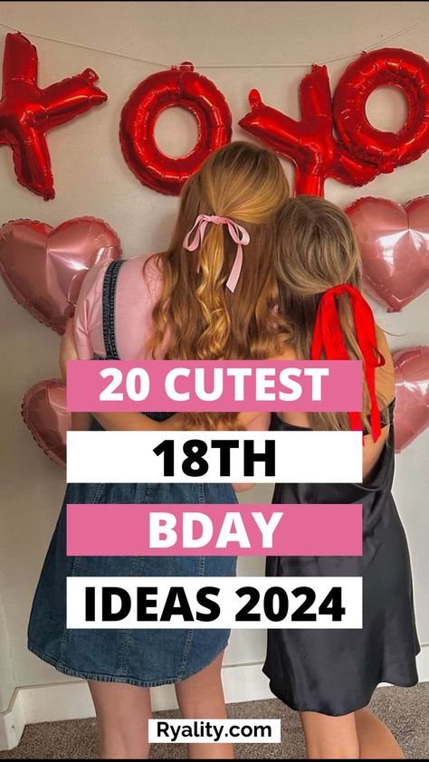 Obsessed with this 18th birthday inspo, I love the coquette aesthetic ideas 18th Birthday Party Ideas Theme Decoration, 18th Party Themes, 18th Birthday Party Ideas, 18th Party Ideas, 18th Birthday Outfit, 18th Birthday Party Themes, 17th Birthday Ideas, 18th Birthday Decorations, Birthday Inspo