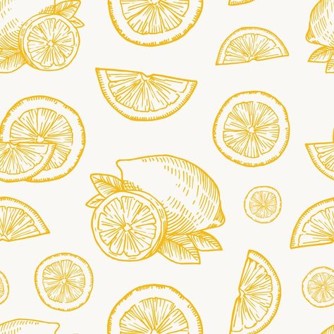 Lemons Wallpaper, Lemon Logo, Lemon Drawing, Wallpaper For Kitchen, Fruit Logo Design, Fruit Sketch, Tea Labels, Fruit Logo, Food Cartoon