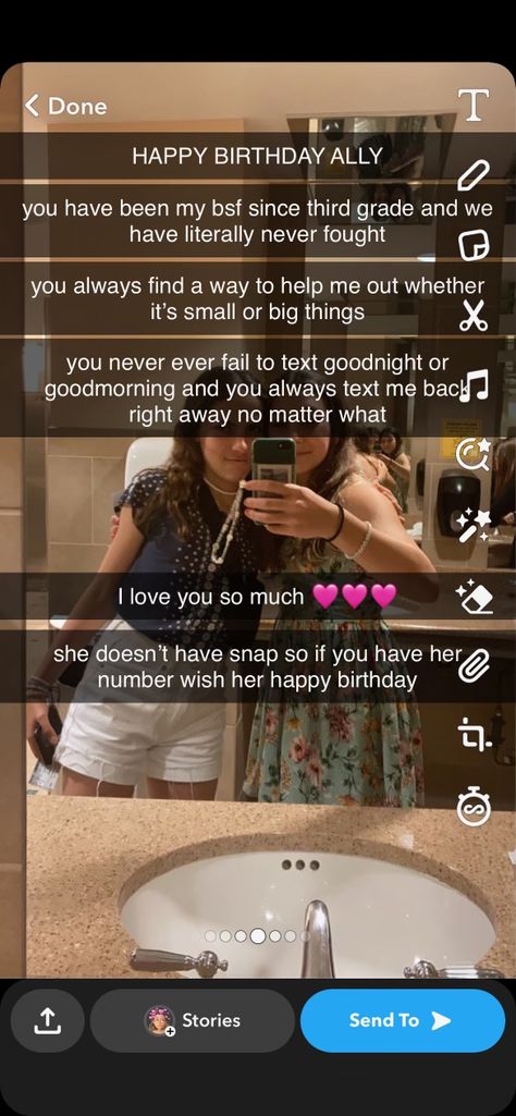 #snap #snapchat #birthday #bestiegoals Birthday Wishes Snapchat, Snapchat Birthday Story Ideas, Snapchat Birthday Snaps, Birthday Snapchat Stories, Birthday Post For Friend, Happy Birthday Snap, Birthday Snaps, Friend Story, Snapchat Birthday