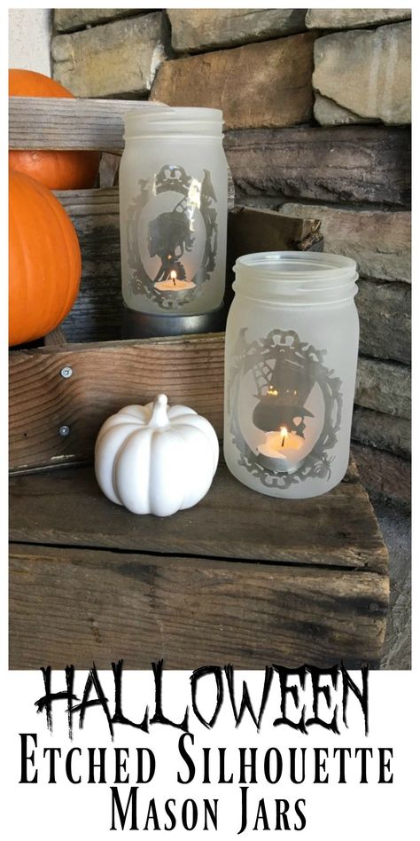 Halloween Etched Glass Ideas, Etched Halloween Glasses, Skeleton Bride And Groom, Skeleton Bride, Halloween Glasses, Bride And Groom Silhouette, Easy Halloween Crafts, Halloween Silhouettes, Handy Dandy