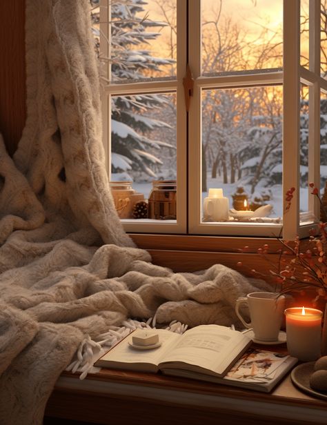 Nature, Cozy Reading Aesthetic Winter, Cottage Core Winter Aesthetic, Winter Warmth Aesthetic, Romanticizing Winter Aesthetic, Winter Cosy Aesthetic, Cozy Asthetic Picture, Cozy Winter Couple Aesthetic, Cozy Feeling Aesthetic