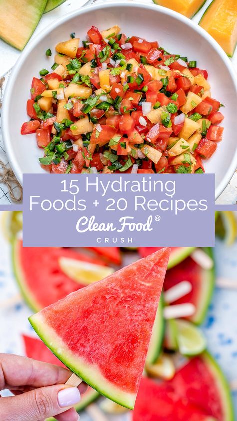 Clean Eating Challenge, Cleanfoodcrush Recipes, Family Dinner Menu, Hydrating Foods, Meal Ready To Eat, Drinking Enough Water, Bariatric Eating, Clean Food Crush, Carb Foods