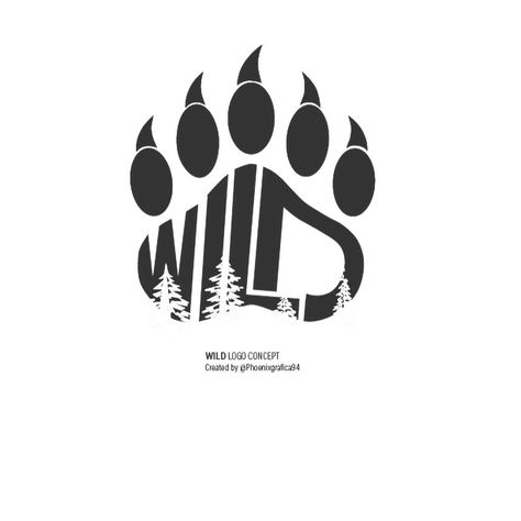 Logos, Wild Logo Design, Wildlife Logo Design, Paw Logo Design, Photoshop Logo Design, Wildlife Logo, Logo Voyage, Paw Logo, Dog Logo Design