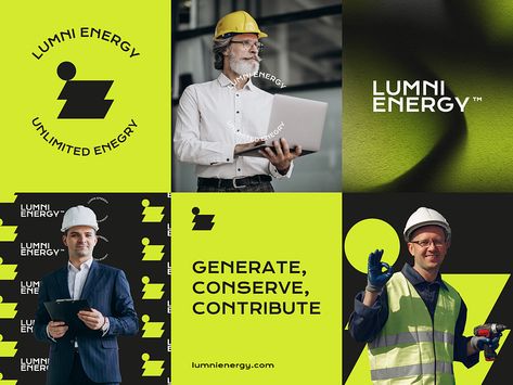 Lumni energy ™ - - - visual identity. Lumni energy is dedicated to solar energy applications and product development. Available for freelance work Contact me: melkasimi.design@gmail.com Logos, Energy Branding Design, Energy Brand Identity, Energy Company Branding, Green Energy Branding, Energy Graphic Design, Solar Energy Logo Design, Sustainability Branding, Solar Energy Logo