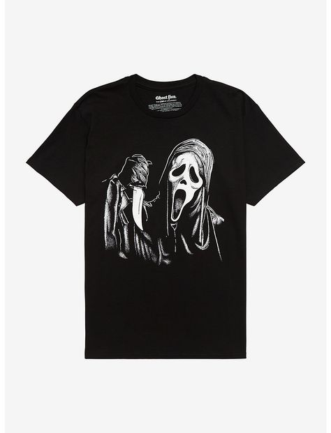 Scary Movie Quotes, Scarie Movie, Silly Clothes, Horror Collection, Black And White Tees, Ghost Face, Ghost Faces, Apartment Decorating, Sweaters And Jeans