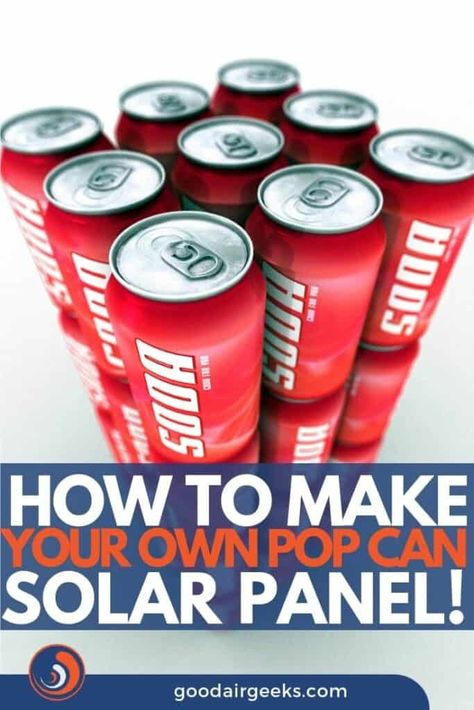 How can you turn pop cans into a solar panel? Well, today I am going to break it down step-by-step and show you how.
.
#Conservation #EcoFriendly #Environment #Solar Diy Solar Power System, Solar Diy, Diy Pop, Solar Roof Tiles, Diy Solar Panel, Solar Energy Diy, Solar Power Diy, Solar Energy Panels, Solar Roof