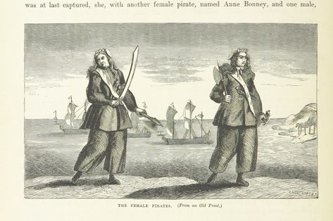 British Library digitised image from page 84 of "The Sea: … | Flickr Anne Bonney, Moctezuma Ii, Female Pirates, Ching Shih, Mary Read, Grace O'malley, Anne Bonny, Pirate Woman, British Library